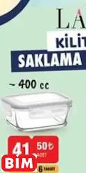LAV KİLİTLİ SAKLAMA KAPLARI